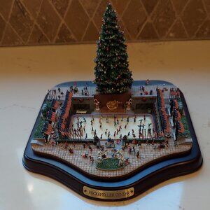 Rare Danbury Mint "Christmas at Rockefeller Center" Collectible